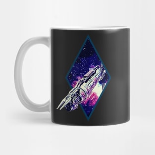 B5 - Last Best Hope for Peace - Space Station -  Black - Sci-Fi Mug